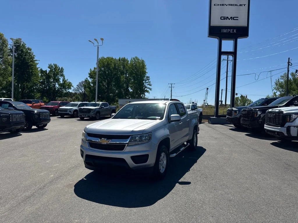 SILVER ICE METALLIC 2017 Chevrolet Colorado Work Truck Crew Cab RWD Pickup Truck 4X2