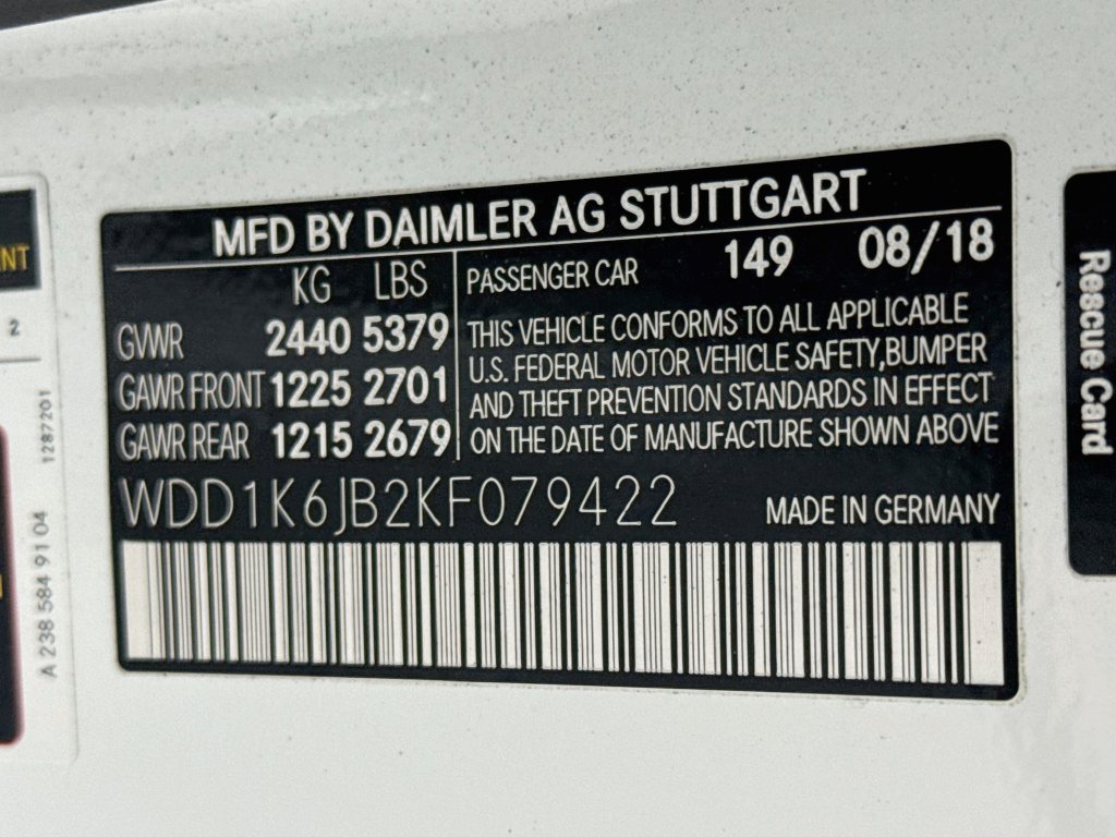 Used 2019 Polar White Mercedes-Benz E 450 image 31