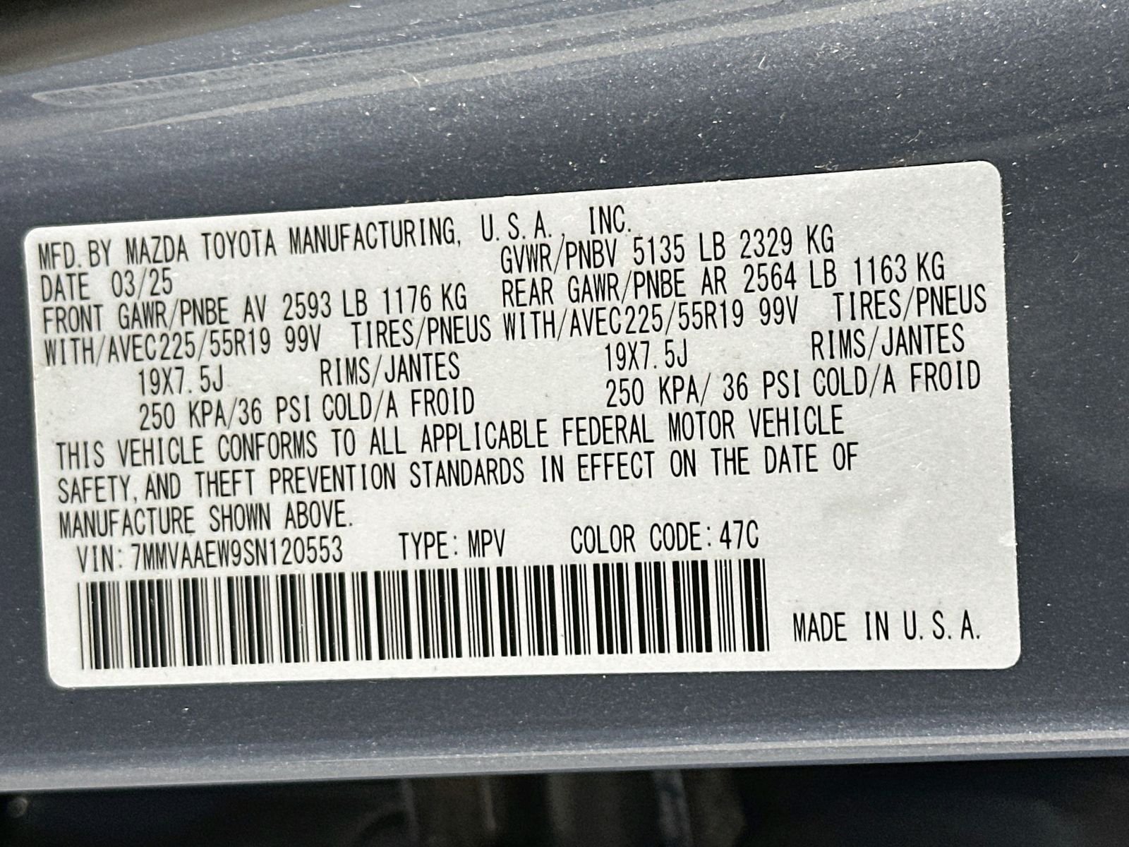 Certified Used 2025 Gray Metallic Mazda Premium Plus image 34