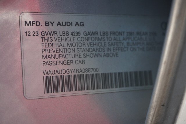 Used 2024 WHITE, Audi Premium image 38