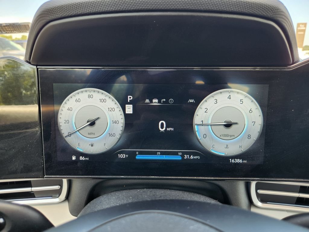 Used 2025 Intense Blue Hyundai Limited image 16