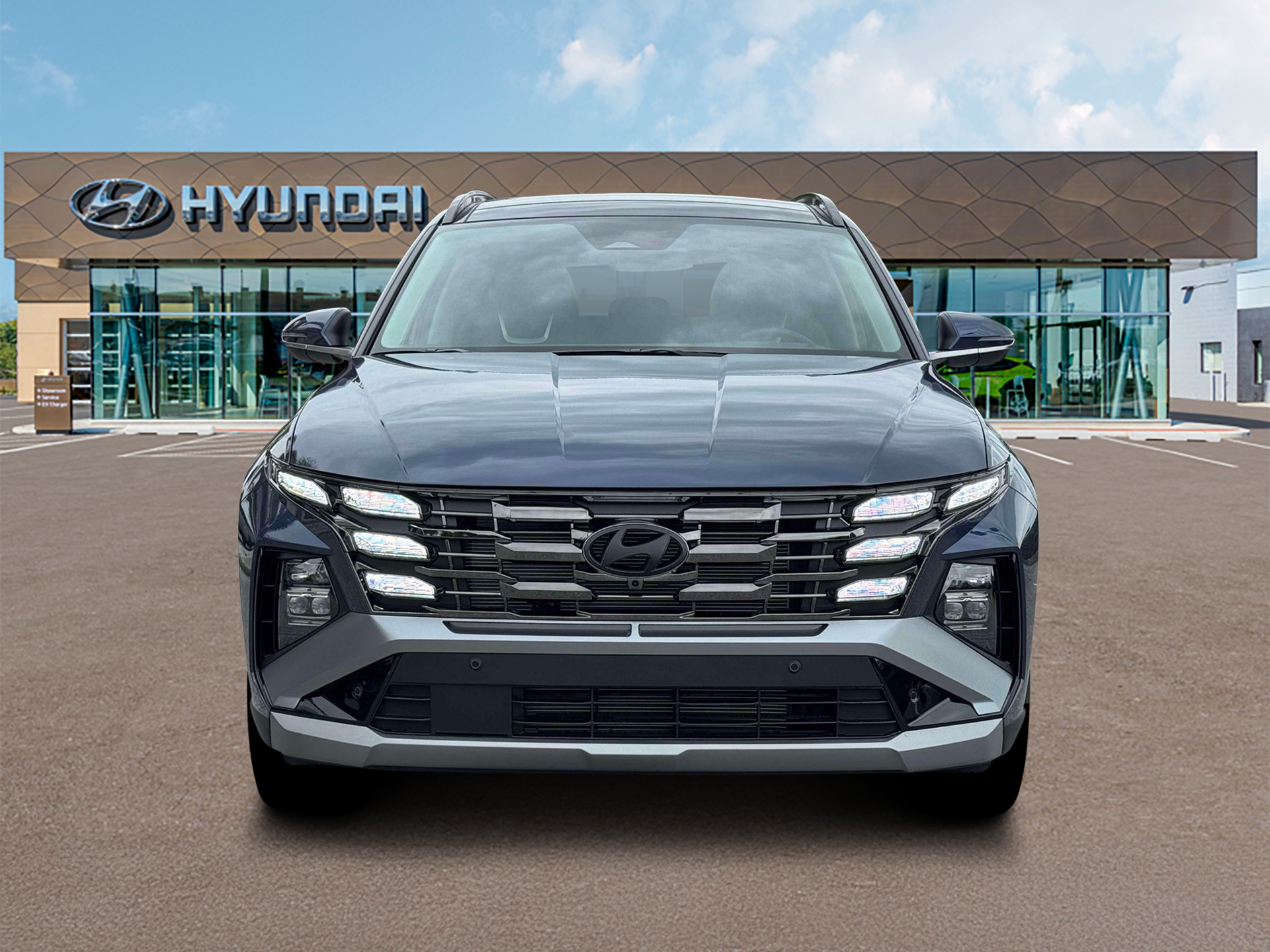 New 2026 Blue Hyundai Limited AWD image 12
