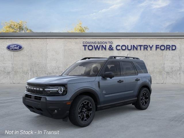 New 2026 Azure Gray Metallic Tri-Coat Ford Outer Banks image 1