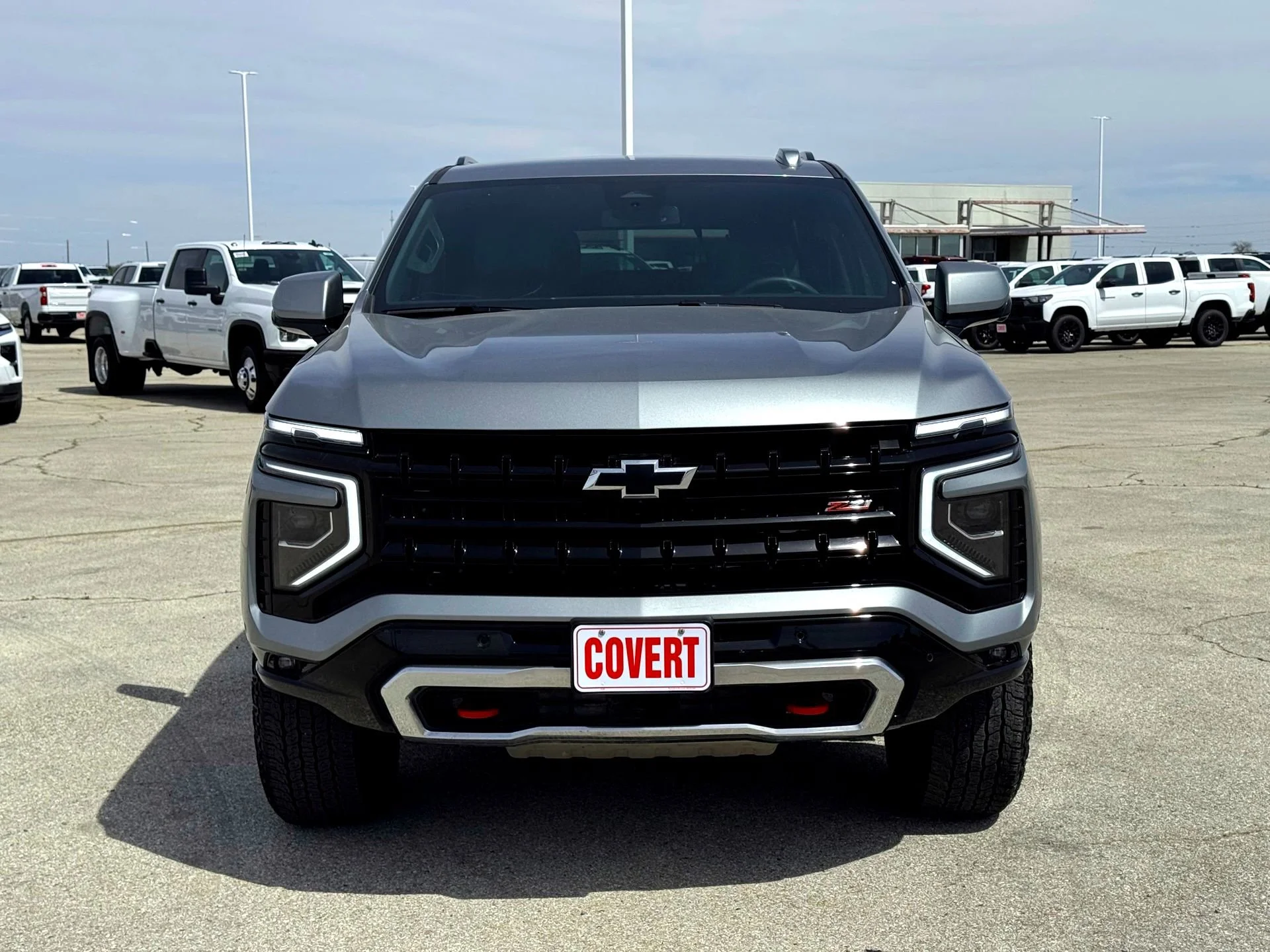 Used 2025 Sterling Gray Metallic Chevrolet Z71 image 3