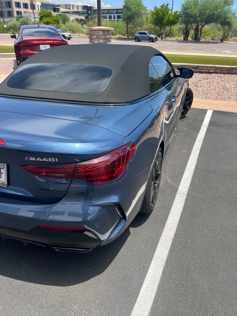 Certified Used 2025 Blue Metallic BMW M440i image 3