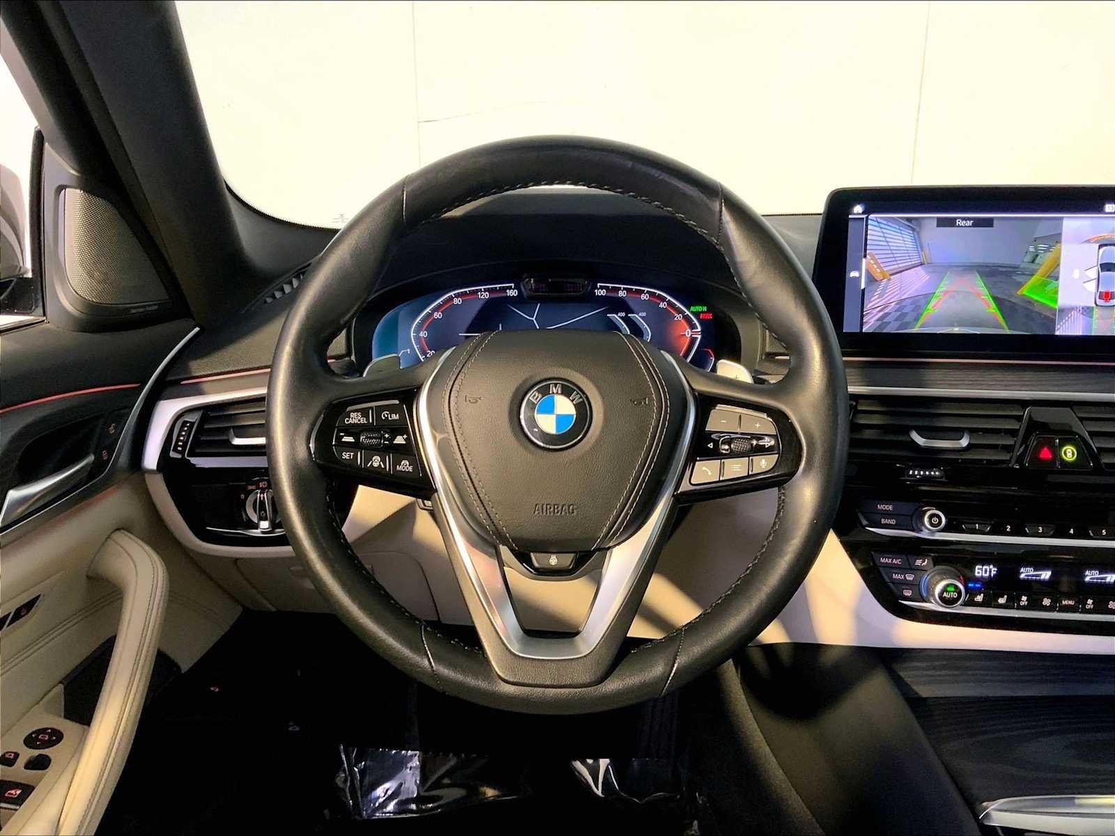 Used 2021 Bernina Grey Amber Effect Metallic BMW 540i xDrive image 15