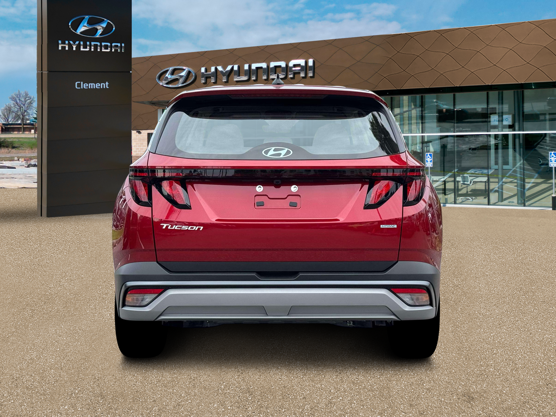 New 2026 Red Hyundai SE AWD image 6