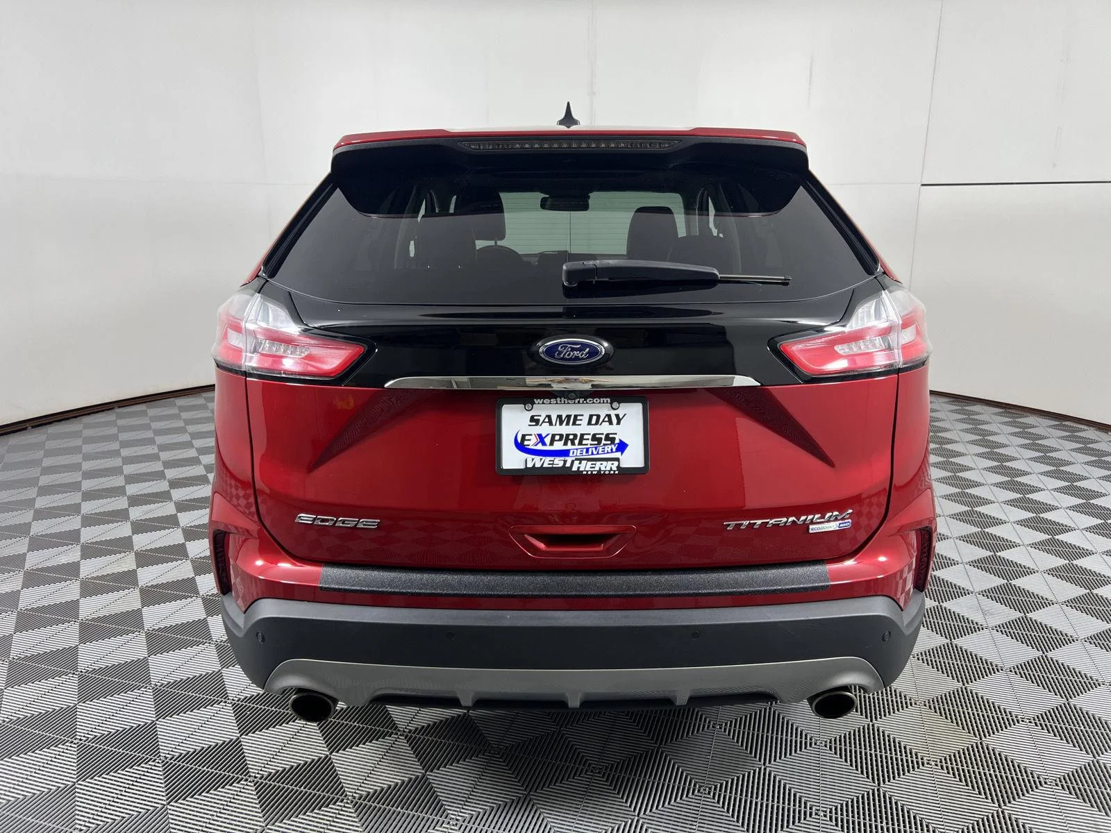 Used 2020 Rapid Red Metallic Tinted Clearcoat Ford Titanium image 10
