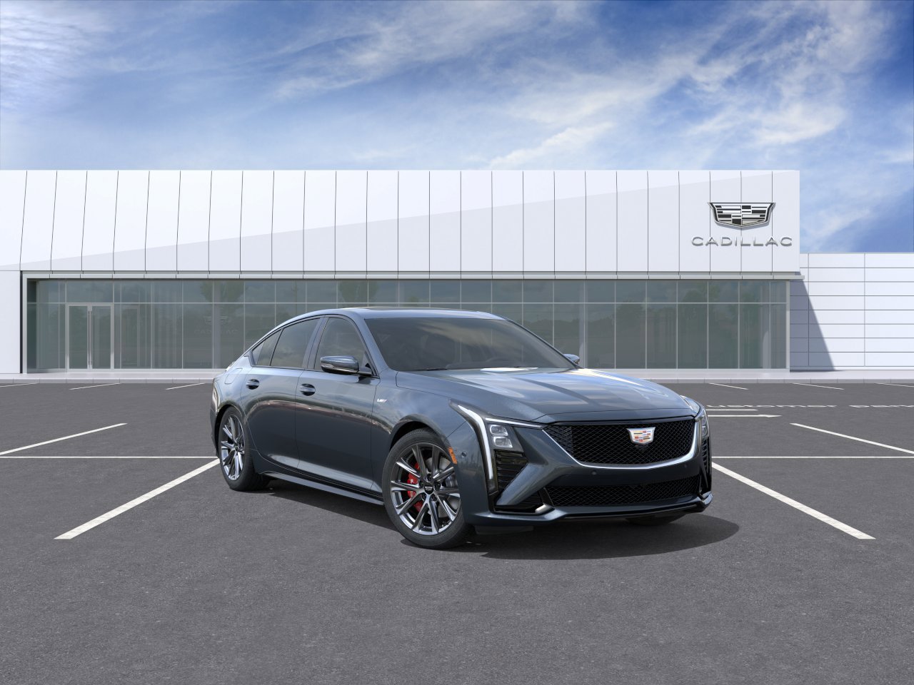 New 2026 Deep Space Metallic Cadillac V-Series image 1