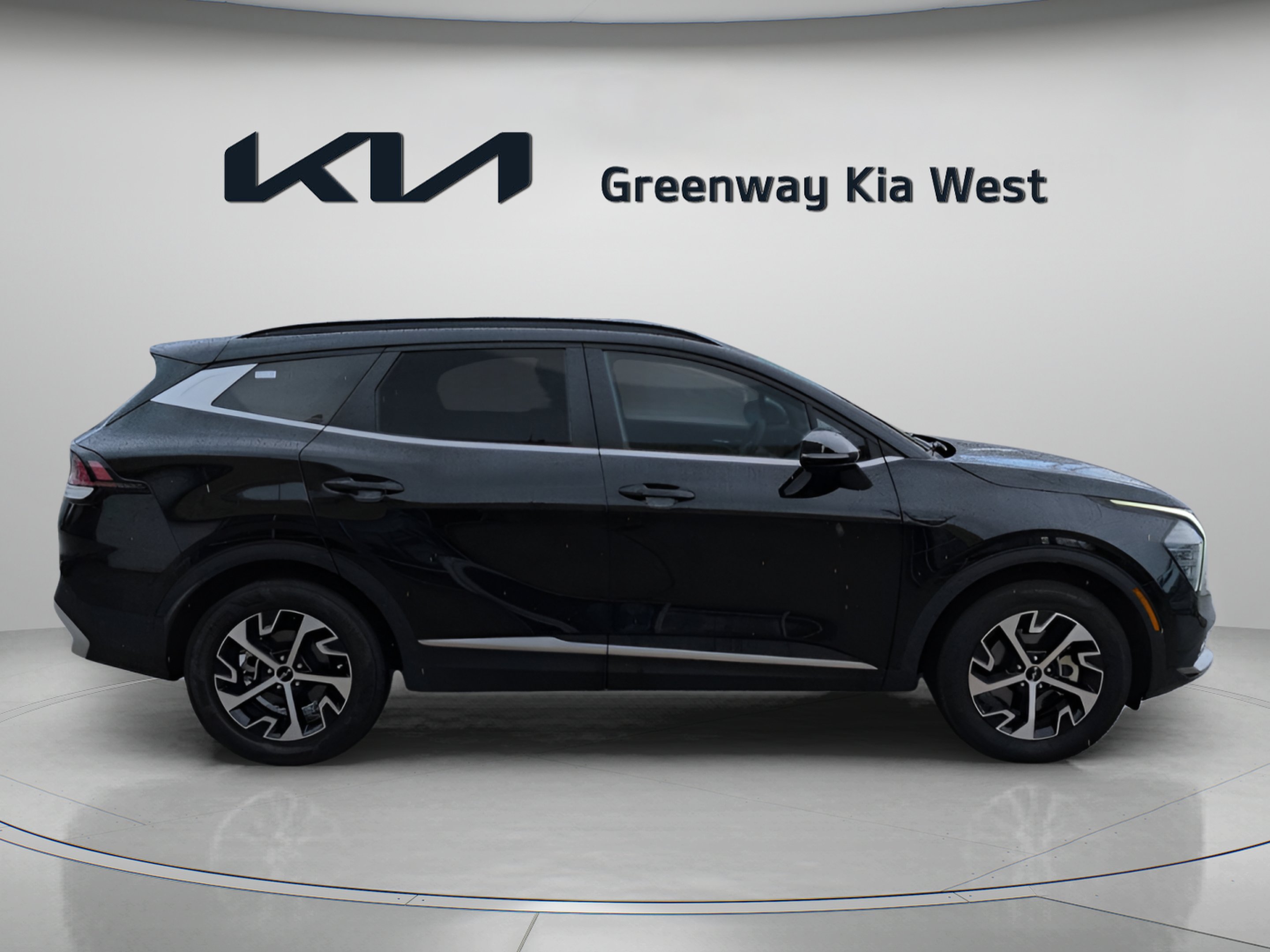 Certified Used 2025 Ebony Black Kia EX image 9