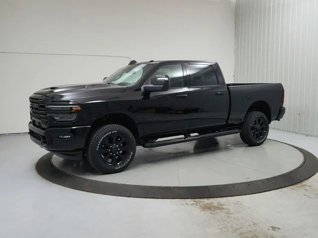 New 2026 Diamond Black Crystal Pearl-Coat Exterior Paint RAM Laramie image 3