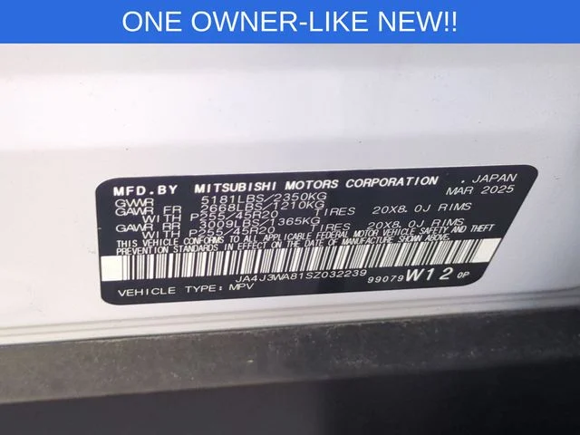 Used 2025 White Mitsubishi SEL image 41