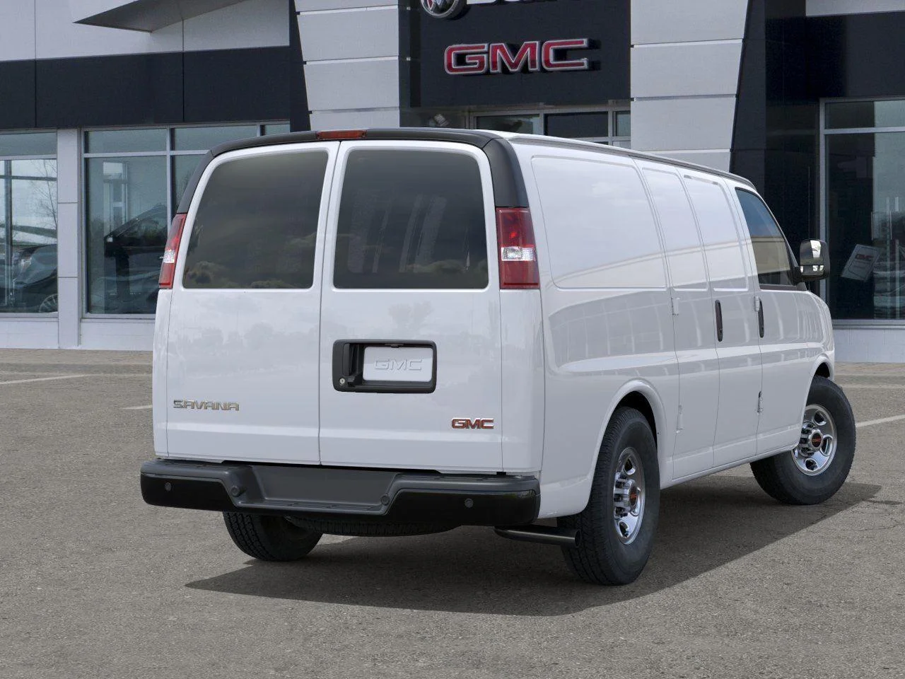 New 2026 Summit White GMC Work Van image 4