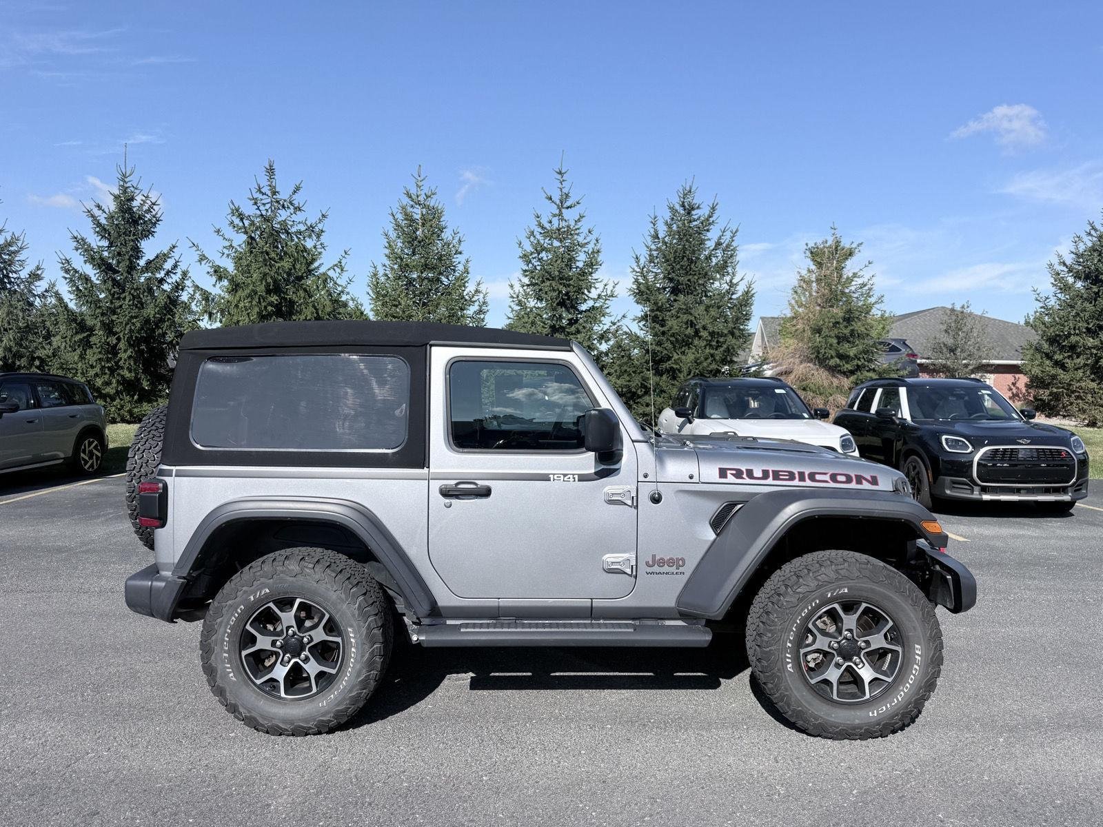 Used 2021 Billet Silver Metallic Clearcoat Jeep Rubicon image 8