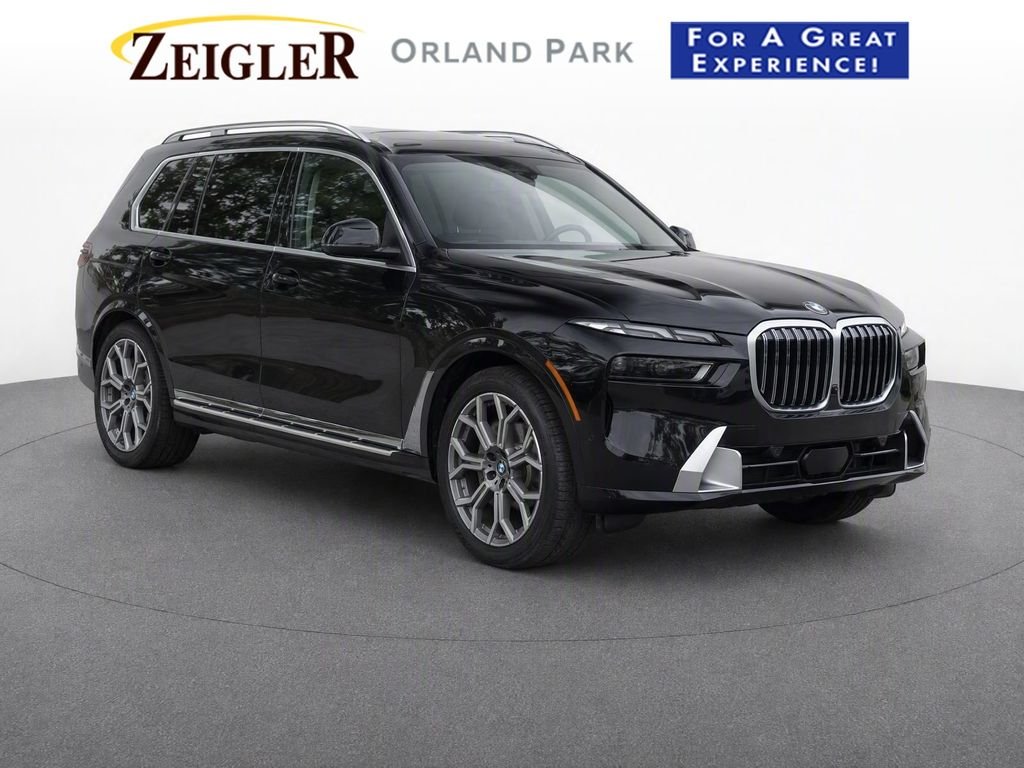 Certified Used 2025 Black Sapphire Metallic BMW xDrive40i image 1