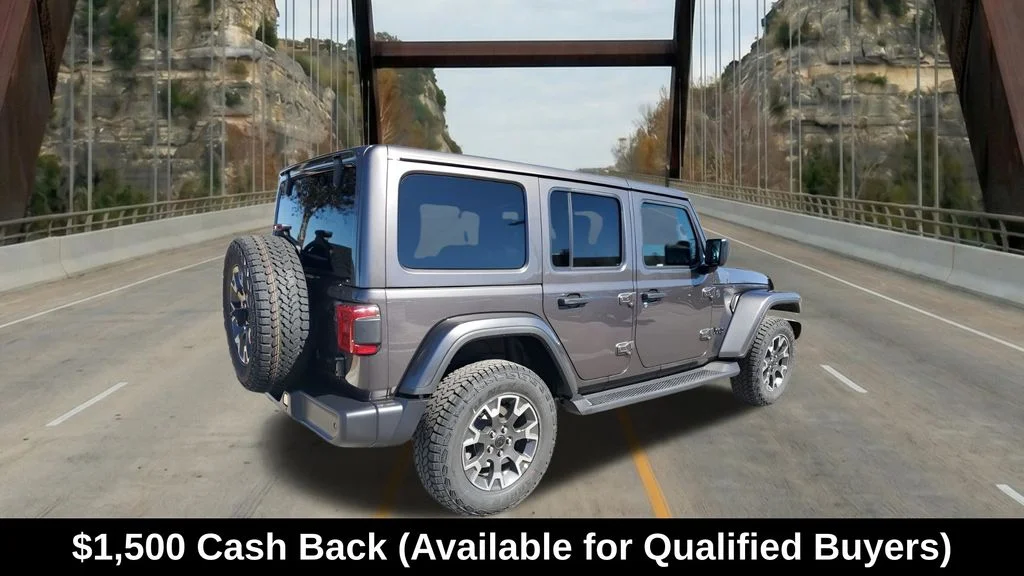 New 2026 Granite Crystal Metallic Clear-Coat Exterior Paint Jeep Sahara image 10