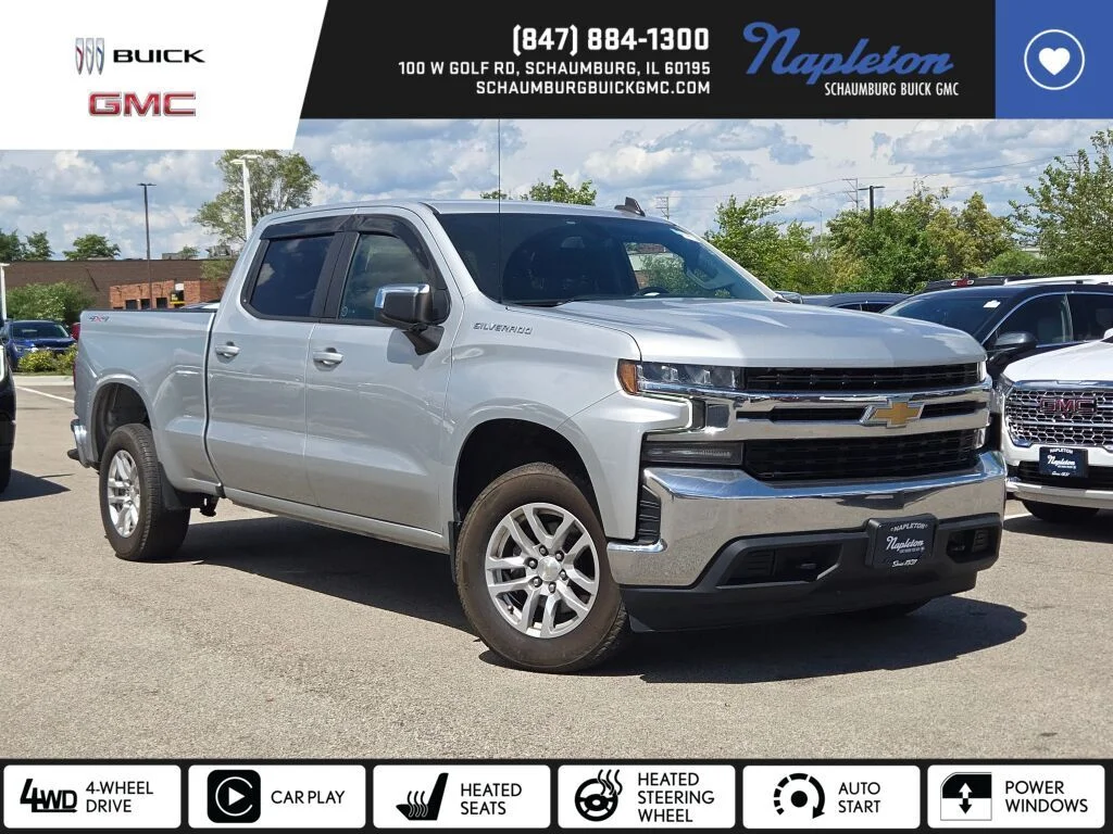 Used 2021 Silver Chevrolet LT image 1