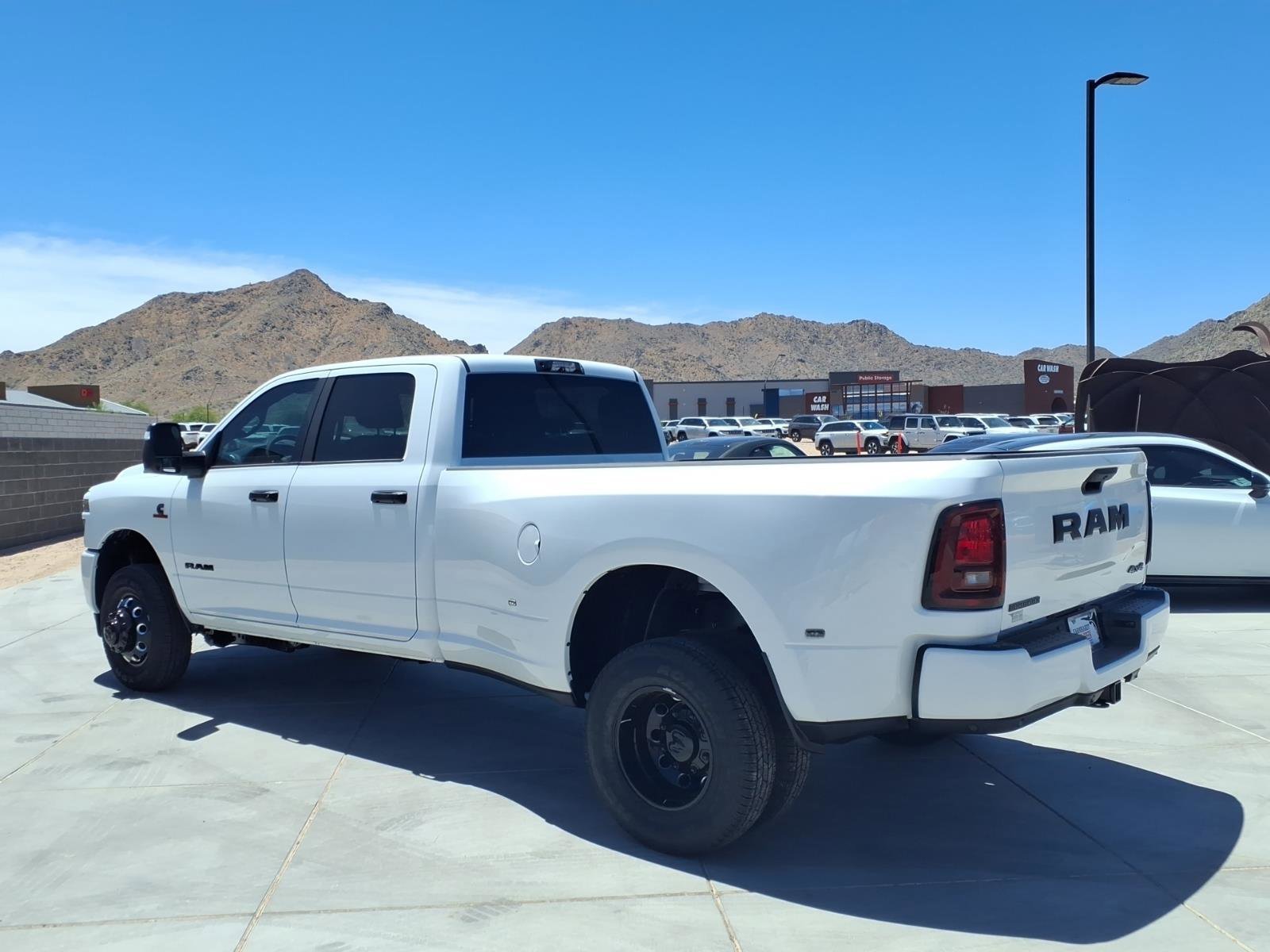 New 2026 Bright White Clear-Coat Exterior Paint RAM Big Horn image 4