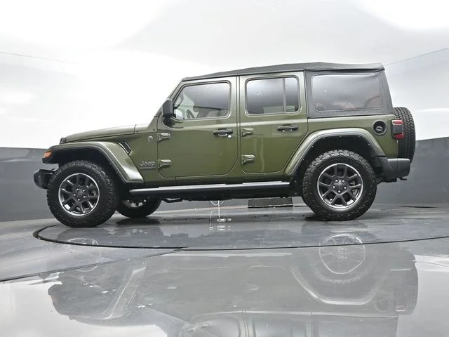 Used 2021 Green Jeep Unlimited Sport image 37