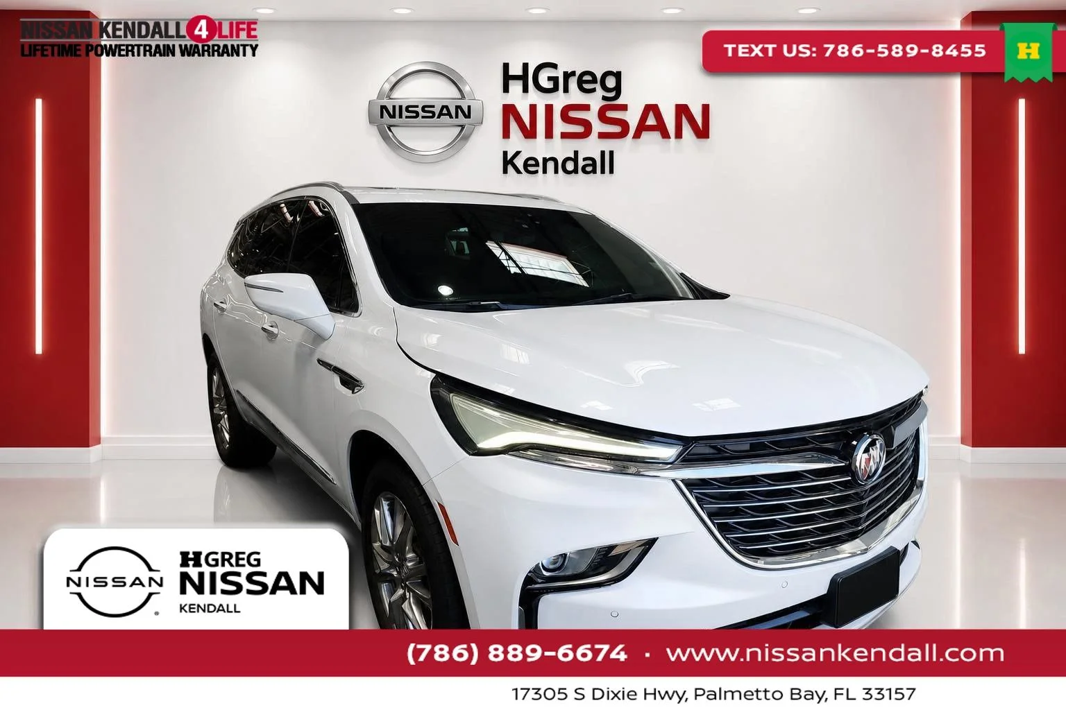 Used 2023 White Buick Premium Group image 1