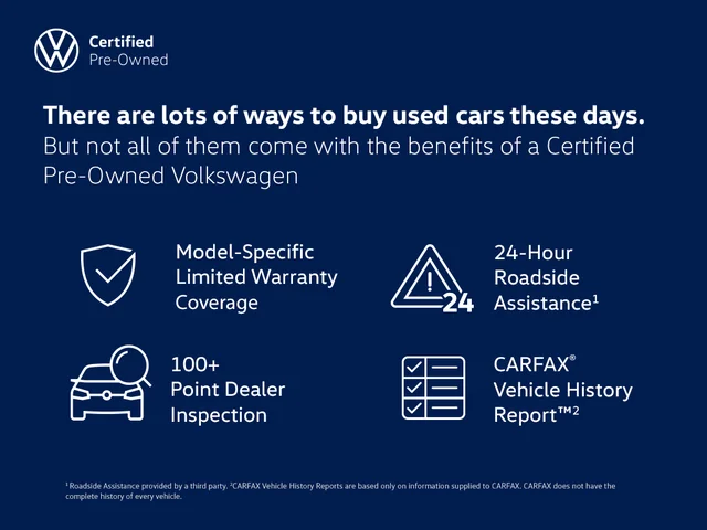 Certified Used 2025 White Volkswagen 2.0T SE image 4