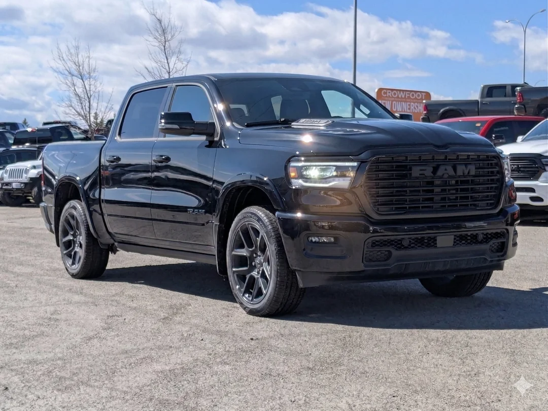 New 2026 Black RAM Laramie - - 4x4 - Night Edition - Laramie Lvl 2 Grp - Advanced Safety Grp II & More! image 2