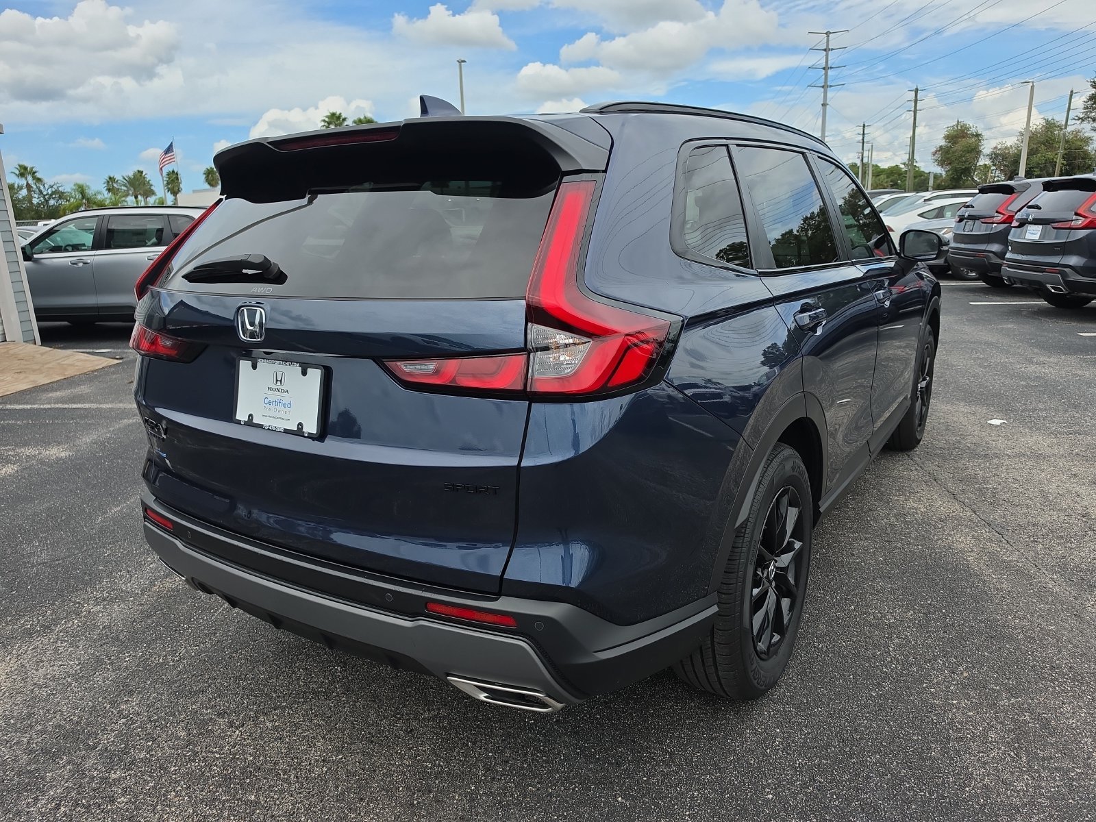 Certified Used 2026 Blue Honda Sport-L image 4