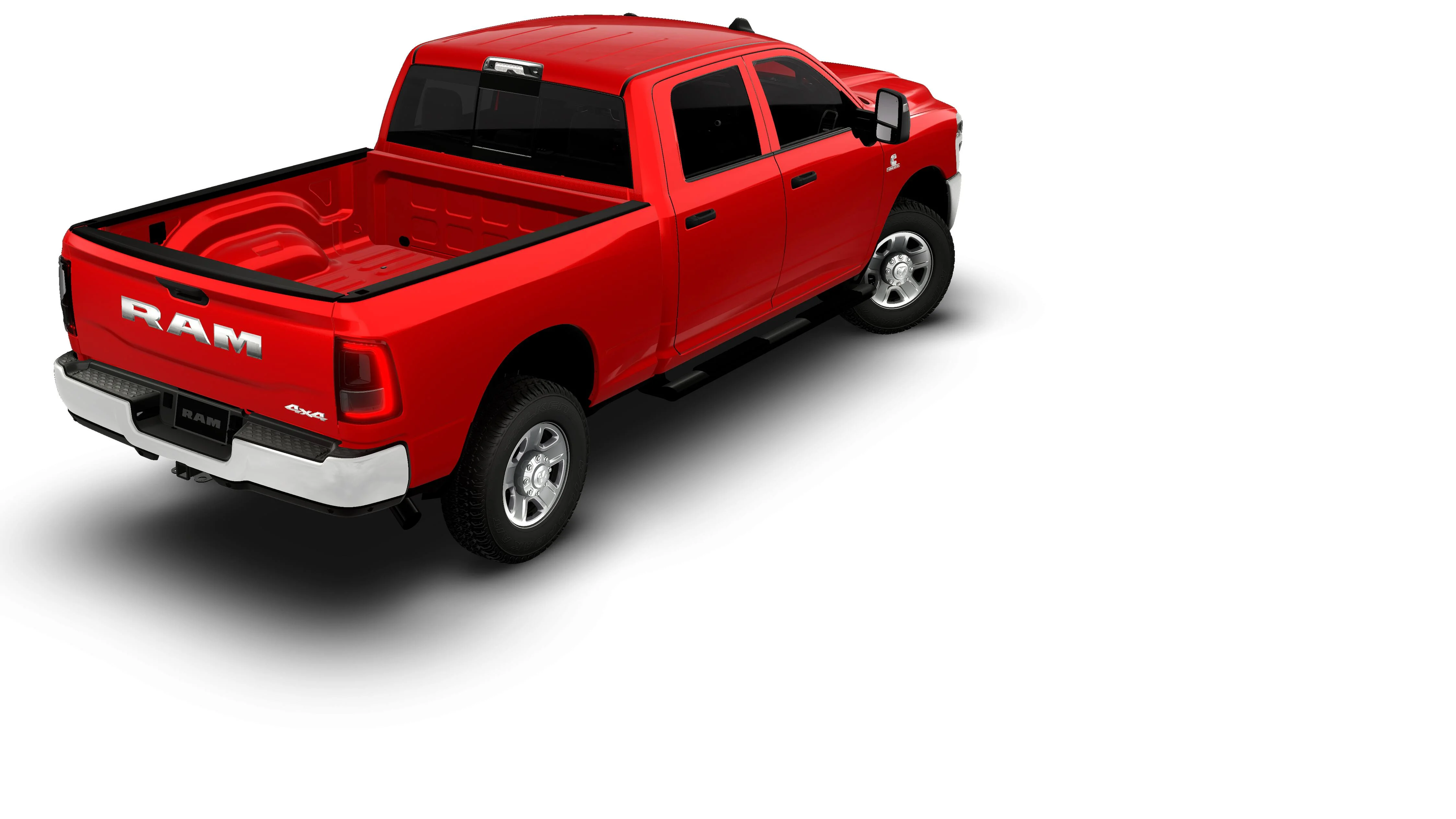 New 2026 Flame Red Clear-Coat Exterior Paint RAM Tradesman image 14
