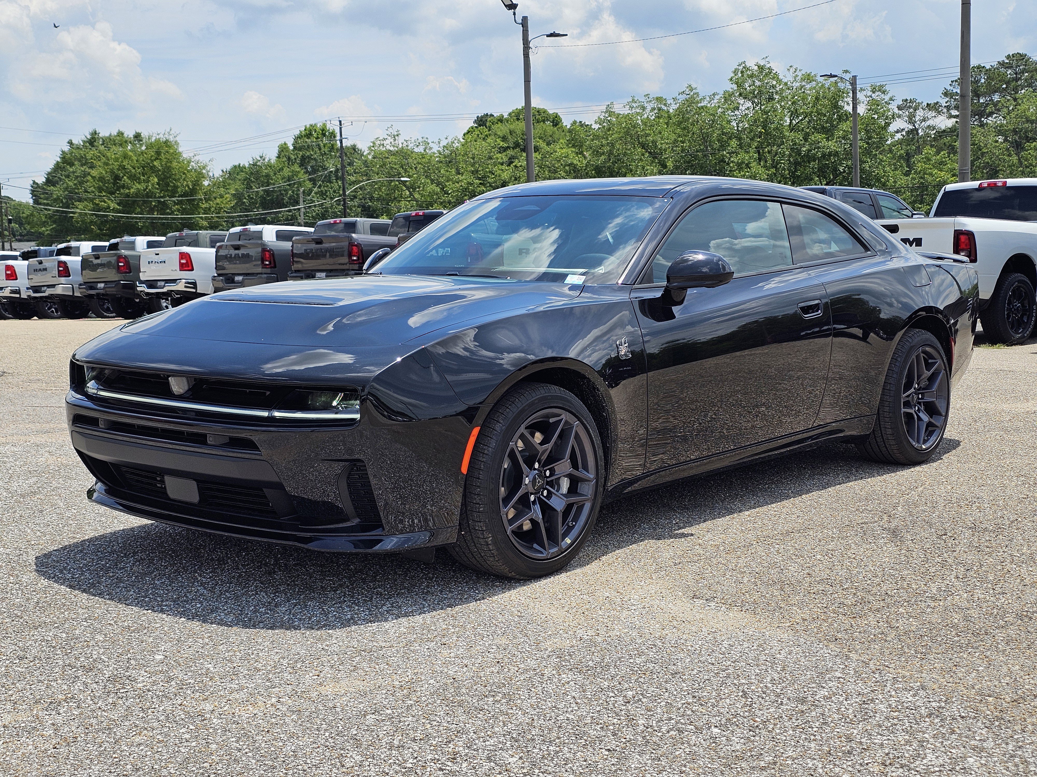 New 2026 Diamond Black Crystal Pearlcoat Dodge Scat Pack Plus image 1