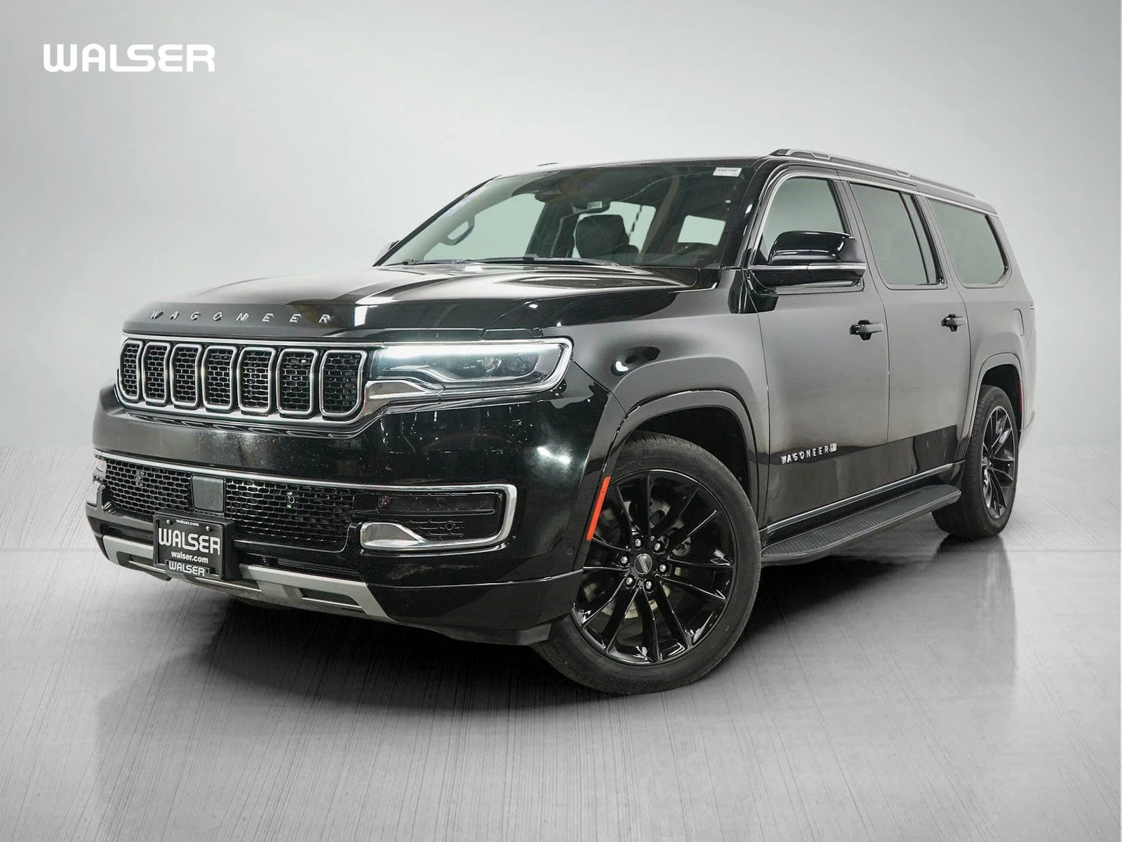 Used 2023 Diamond Black Crystal Pearlcoat Jeep Series II image 1