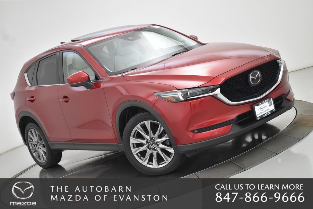 Certified Used 2021 Red Crystal Mazda Grand Touring image 2