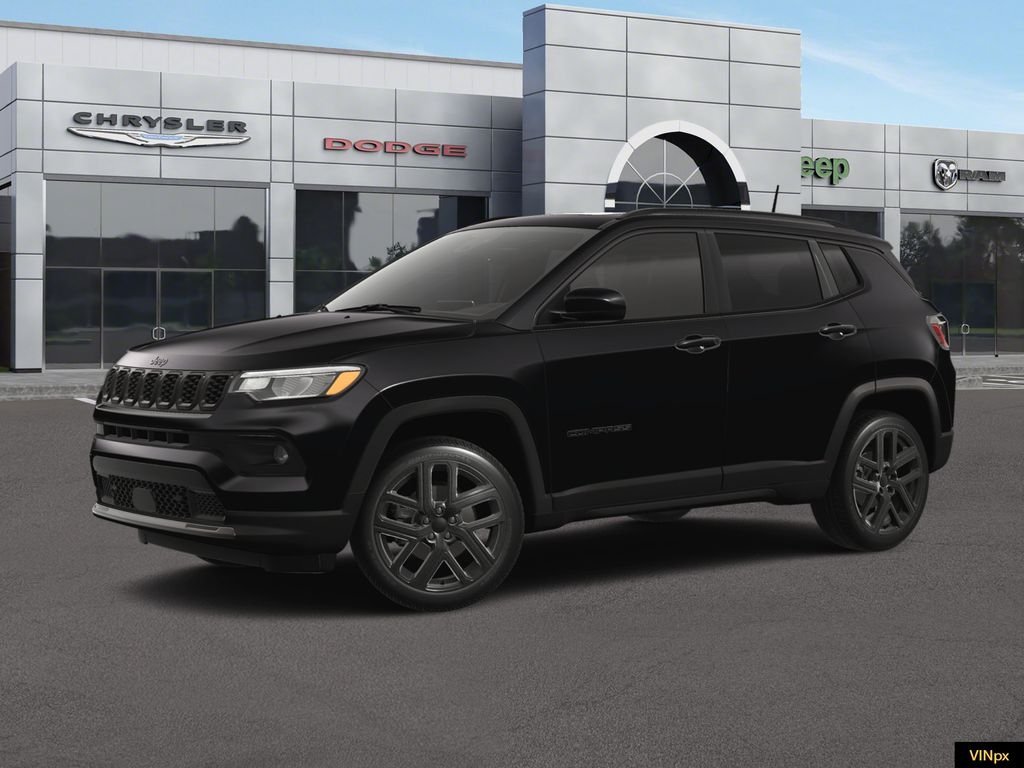 New 2026 Diamond Black Crystal Pearl-Coat Exterior Paint Jeep Limited image 2