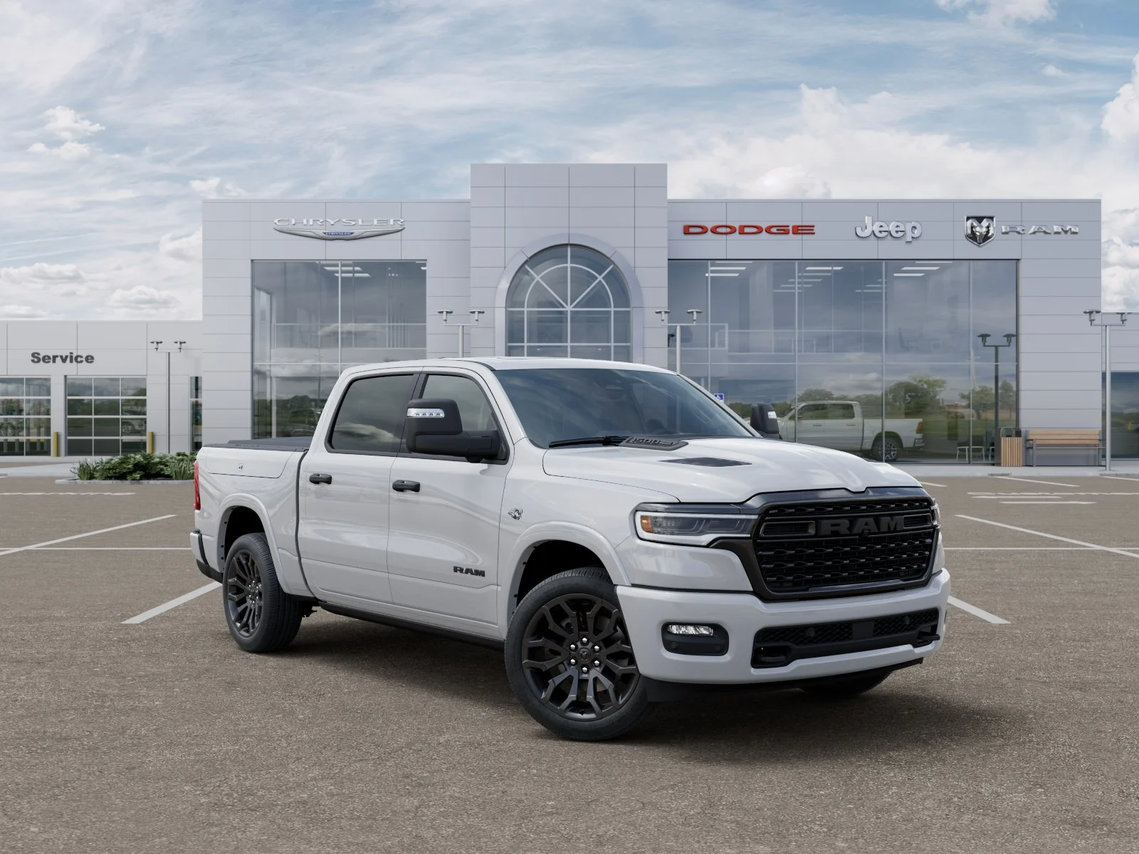 New 2026 Bright White Clear-Coat Exterior Paint RAM Limited image 58