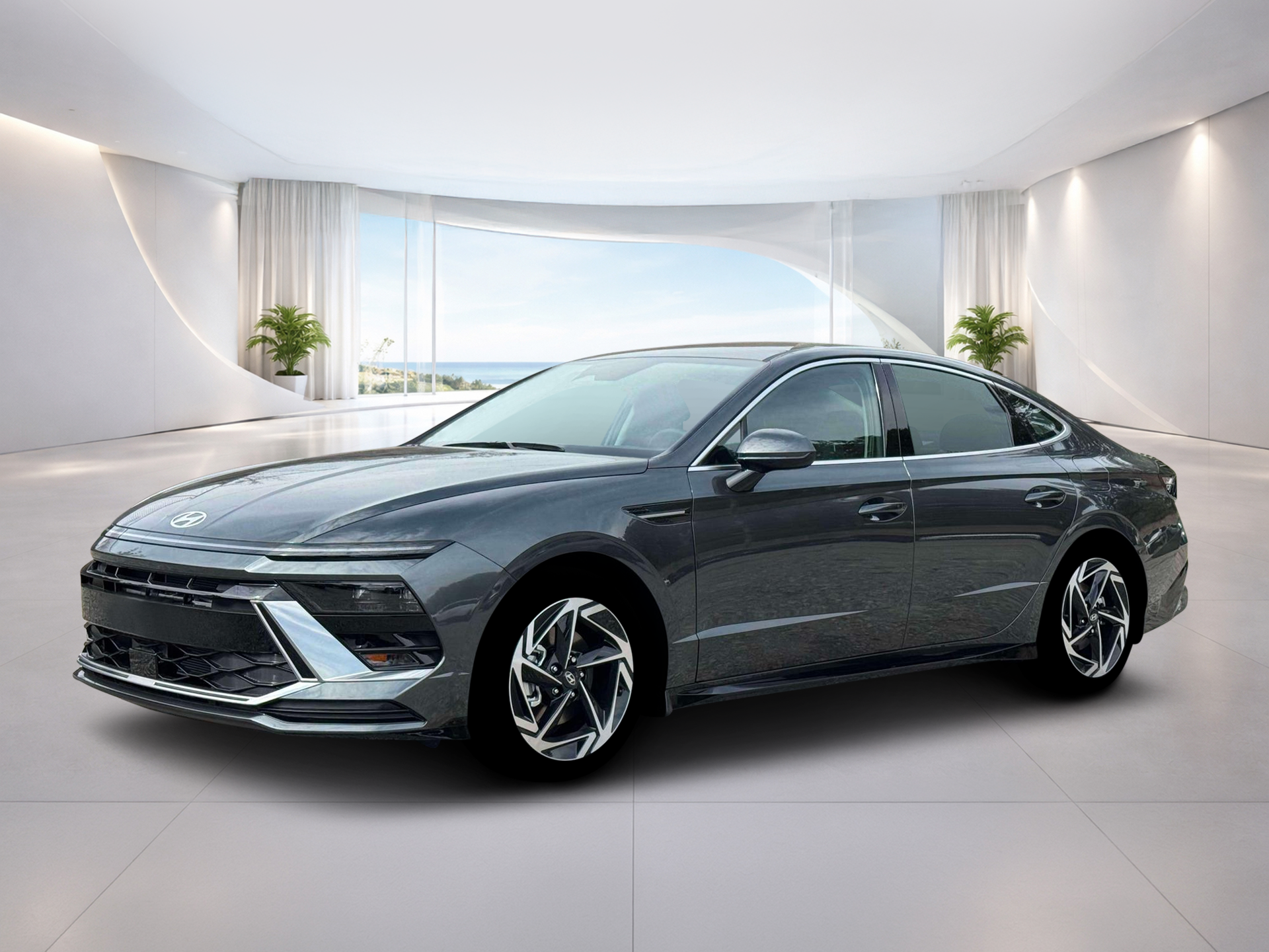 New 2026 Gray Hyundai SEL Sport image 2