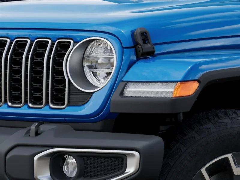 New 2027 Hydro Blue Pearl-Coat Paint Jeep Sahara image 10