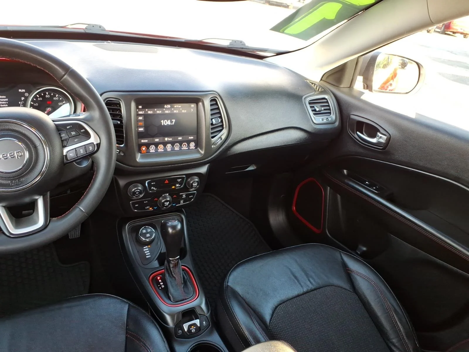 Used 2021 Red Redline Pearlcoat Jeep Trailhawk image 9