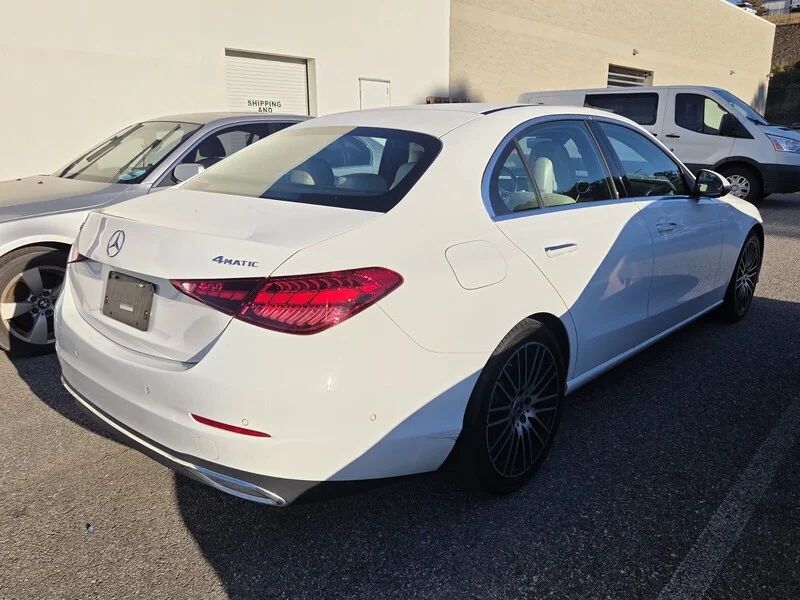 Used 2024 Polar White MERCEDES-BENZ C 300 image 4
