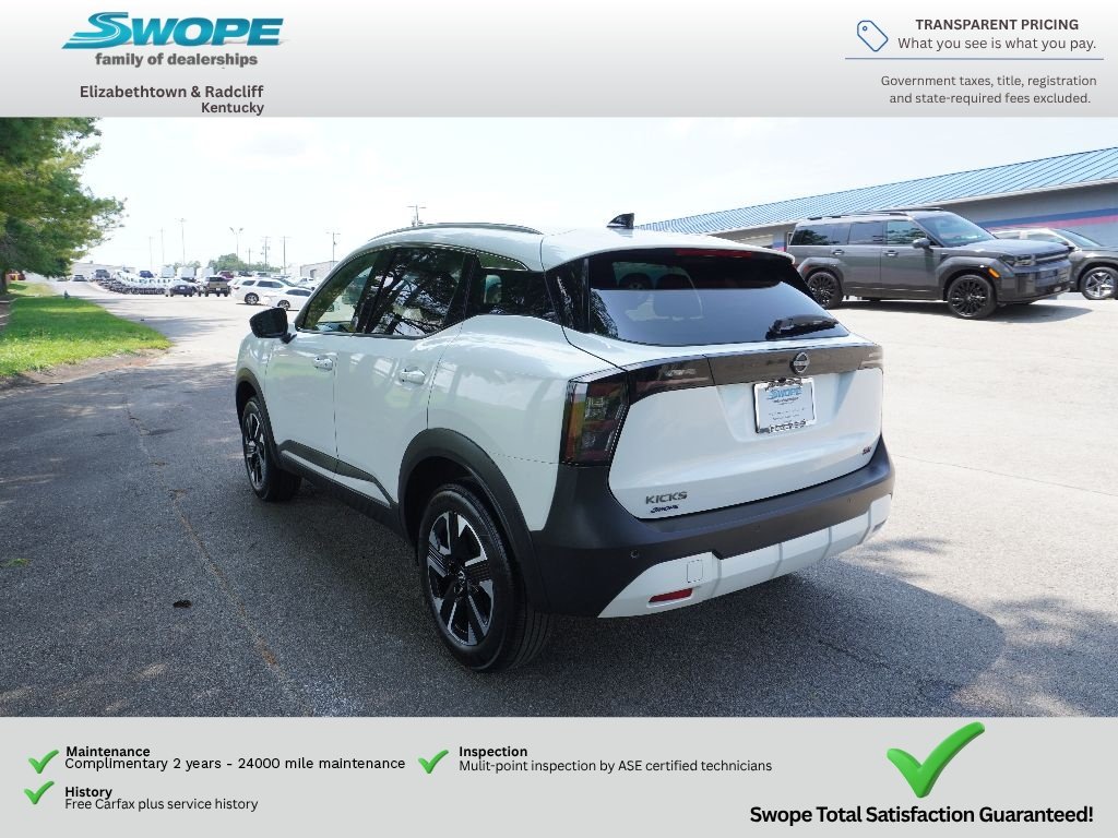 Used 2026 Aspen White Tricoat Nissan SR image 6