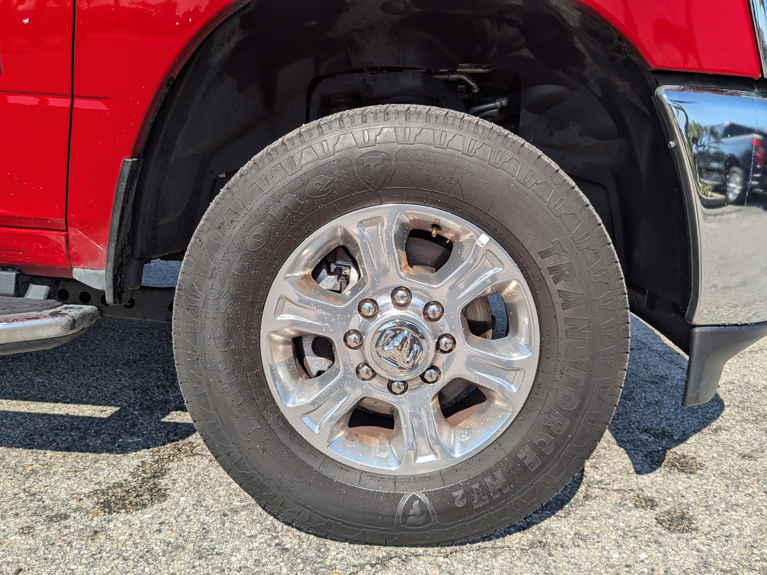 Used 2024 Flame Red Clearcoat Ram Big Horn image 12