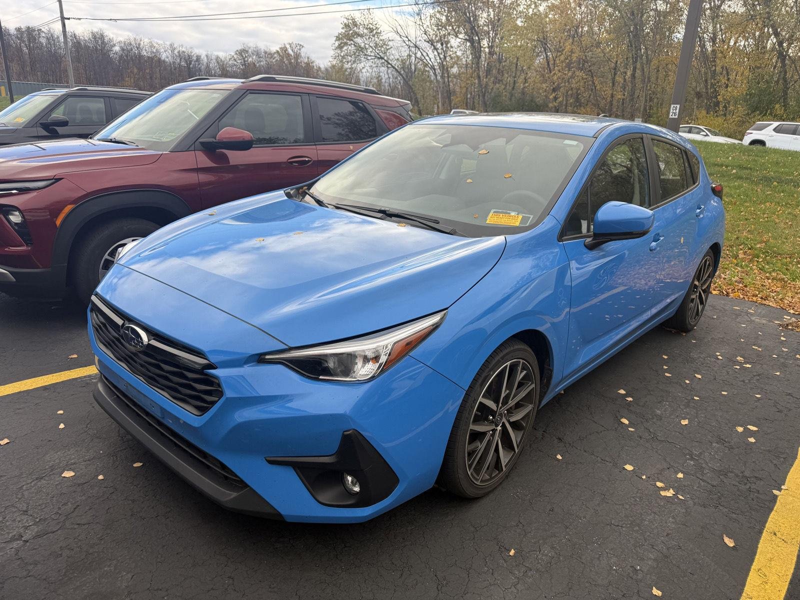 Used 2024 Oasis Blue Pearl Subaru Sport image 2