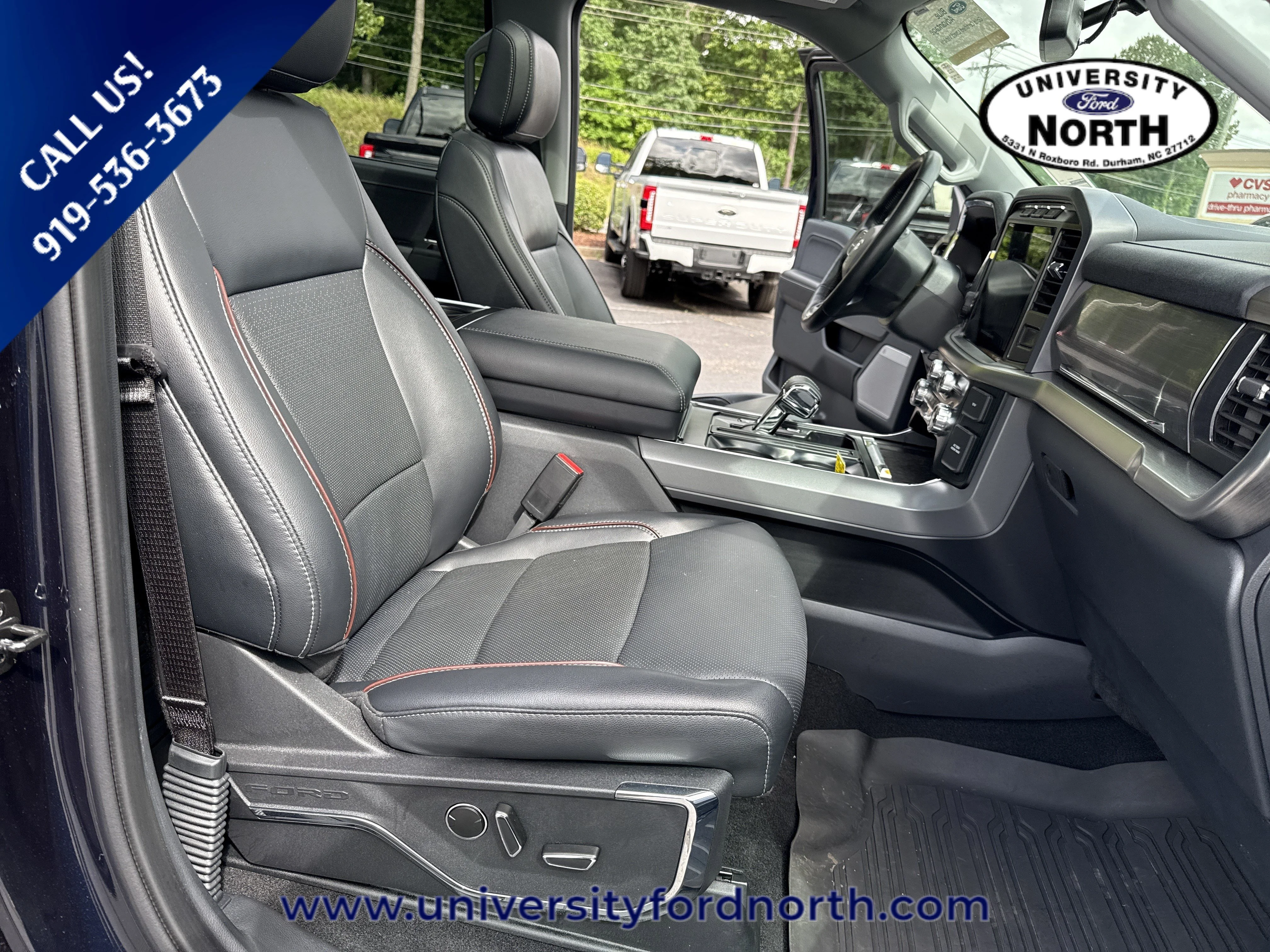 Used 2023 Antimatter Blue Metallic Ford LARIAT image 43