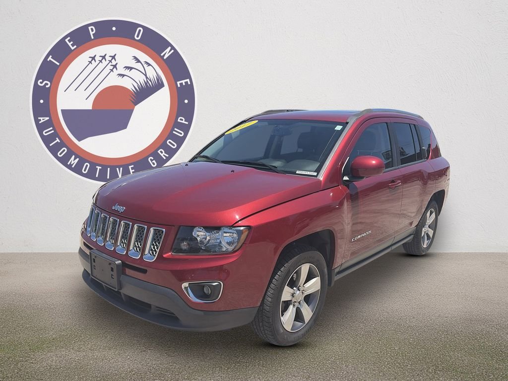Used 2017 Red Jeep Latitude image 2