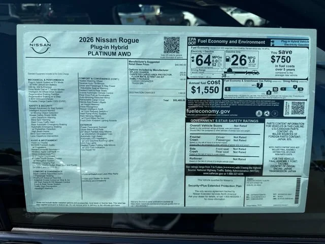 New 2026 Moonrock Gray Nissan Platinum image 32