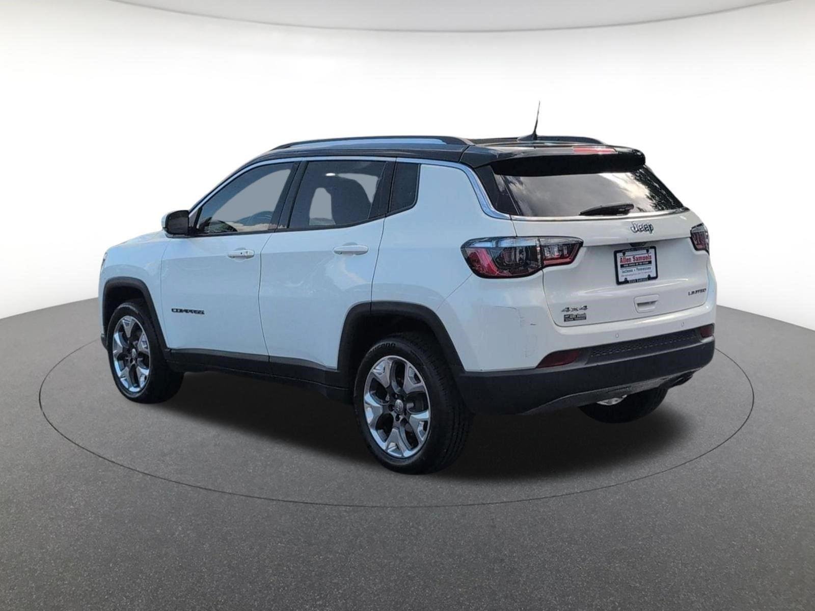 Used 2021 White Clearcoat Jeep Limited image 6