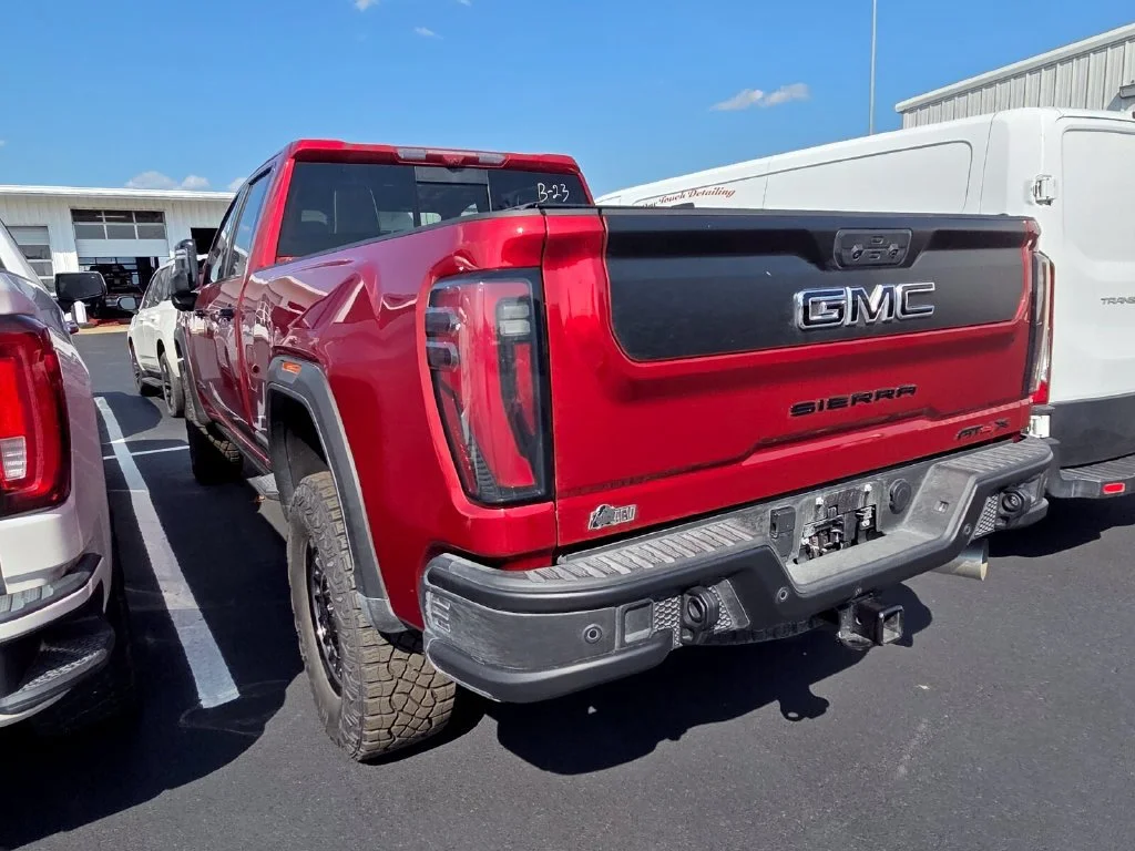 Used 2026 Volcanic Red Tintcoat GMC AT4X image 10