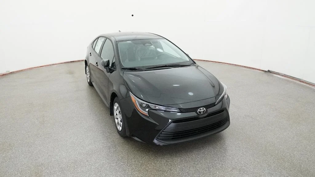 New 2026 Midnight Black Metallic Toyota LE image 8