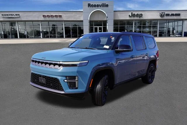 New 2026 Steel Blue Exterior Paint Jeep Summit Obsidian image 7