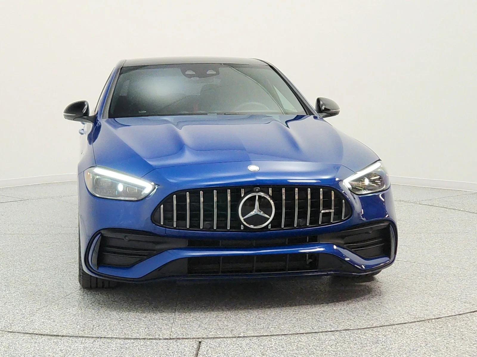 Certified Used 2024 Starling Blue Metallic Mercedes-Benz AMG® C 43 4MATIC Sedan image 2
