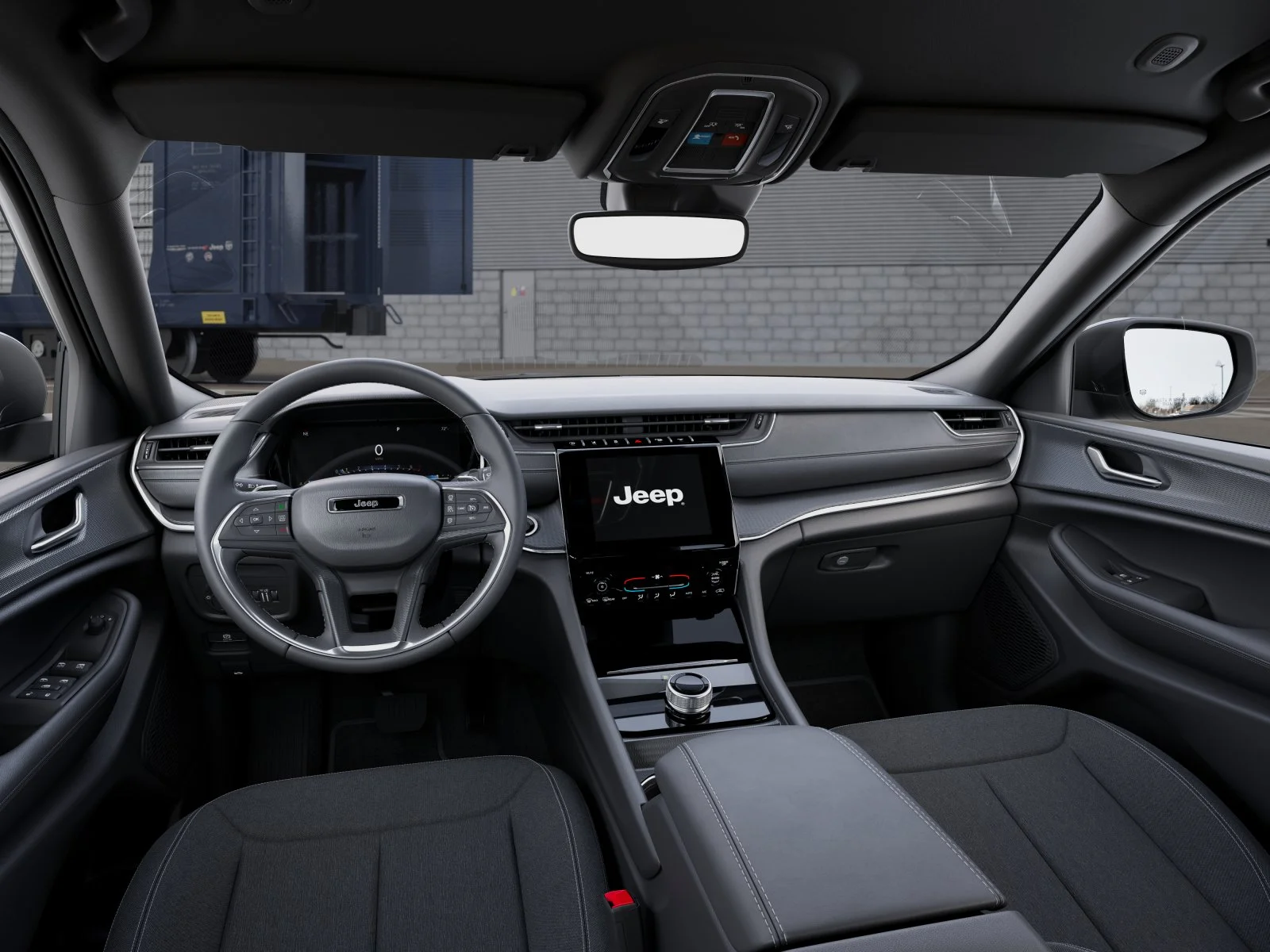 New 2025 Bright White Clear-Coat Exterior Paint Jeep Laredo image 15