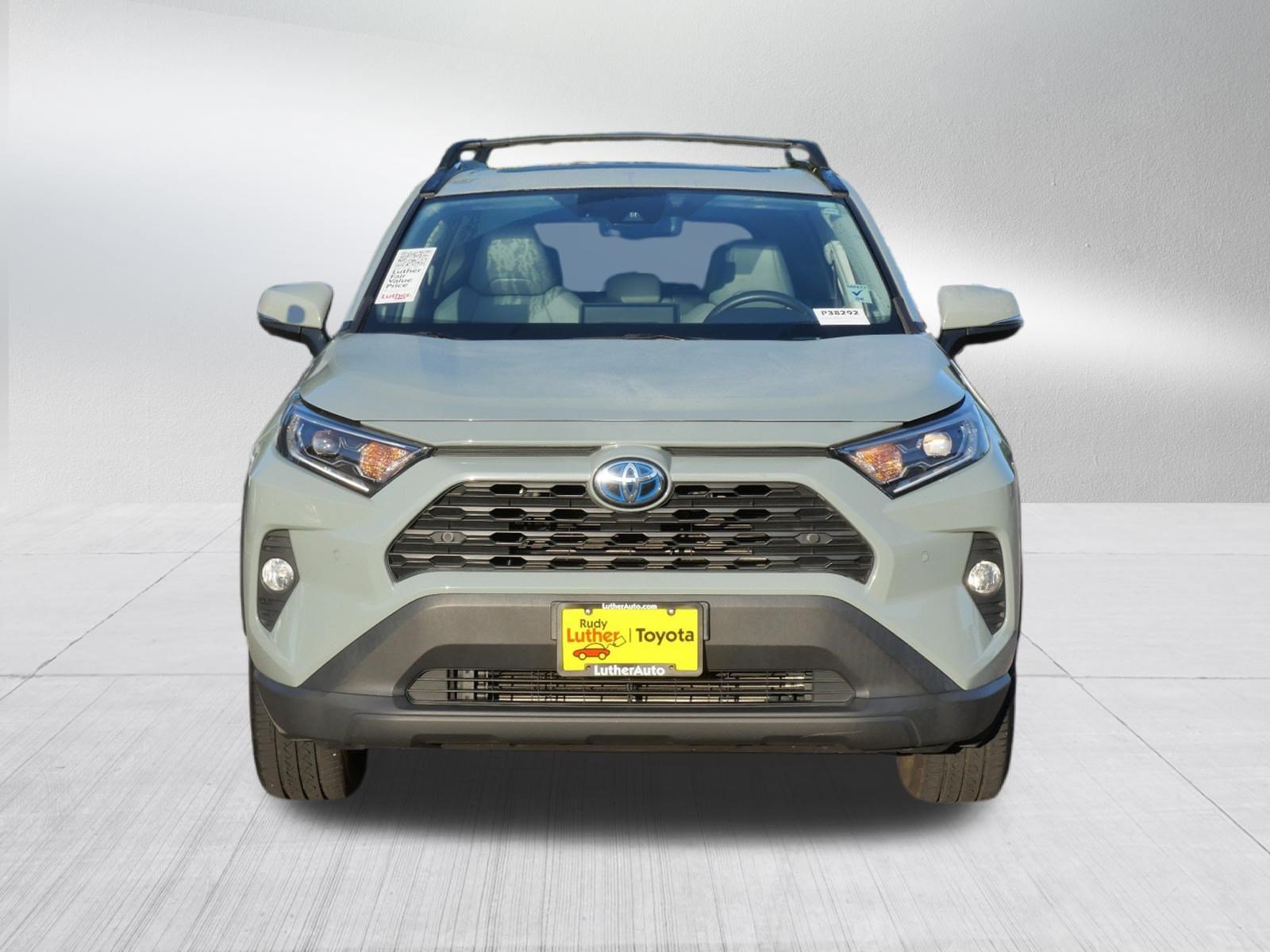 Certified Used 2021 Lunar Rock Toyota Hybrid XLE Premium image 2
